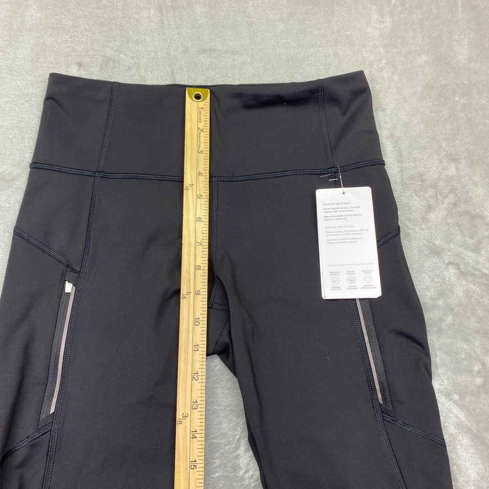 Athleta Rainier 7/8 Tight Leggings‎ Black Medium NWT Fits 26" Athleisure Grunge - Picture 2 of 10